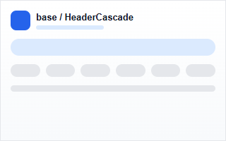 BhtHeaderCascade 效果图