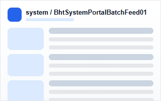 BhtSystemPortalBatchFeed01 效果图